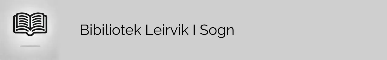 Bibiliotek Leirvik I Sogn